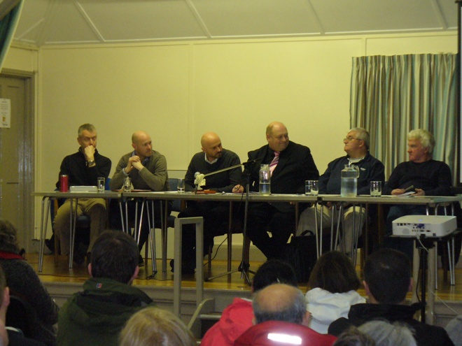 Public Meeting 21-3-13 Panel taking questions
